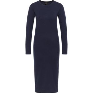 Dreimaster - Gebreide Jurk - Marine