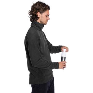 NOMAD® Fleece Vest Heren | L | Zwart | Ademend en Sneldrogend | Fleece Trui Halve Rits