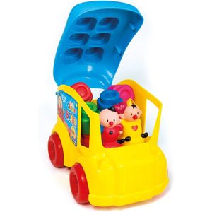 Baby Clemmy - Bumba Schoolbus - Bumba Speelgoed - Stapelblokken - Baby Blokken - 1-3 Jaar