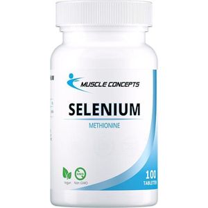 Selenium - Methionine 200mcg - Antioxidant - Mineralen - 100 tabletten | Muscle Concepts