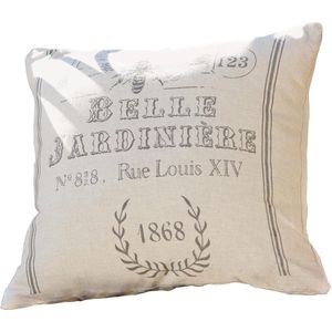 LOBERON Kussenhoes Abelle beige
