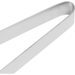 Ice Tong Verdikte Rhombus RVS Food Sugar Cube Tong voor Bar - Spiegel Reflectie .