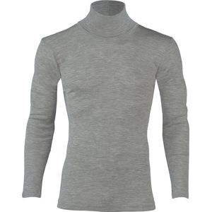 Engel Natur Heren Coltrui Bio Merino Wol - Zijde GOTS grijs 54/56xl