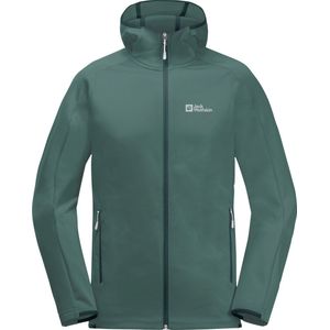 Jack Wolfskin ALPGRAT HOODED FZ M Heren Outdoorvest - jade groen - Maat M