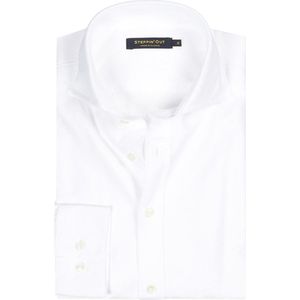 Steppin' Out Overhemd Oxford Wit - Maat M - Heren
