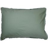 MATT & ROSE - Kussenslopen - Korstmos - 50 x 70 cm - 2 Stuks - Gewassen Katoen - Oeko-Tex