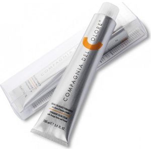 Compagnia del Colore Colorante Permanente Crème Haarkleur Kleuring 100ml - 06.4 Dark Copper Blonde / Dunkelblond Kupfer