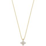 Isabel Bernard - Le Marais Audrey - Gouden Ketting - 14 Karaat - Met Zirkonia Stenen