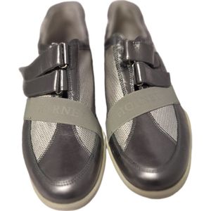 HORNET by Botticelli- SNEAKER-LEER /MESH-SILVER/ACCIATO-39