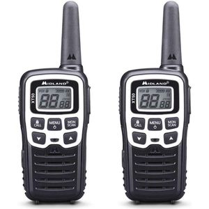 Krachtige PMR446 Outdoor Radio's voor Avonturiers - 2x Set met Touchscreen en USB Opladen