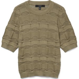 Vero Moda - Marvelous SS Pullover - T-shirt - Bruin
