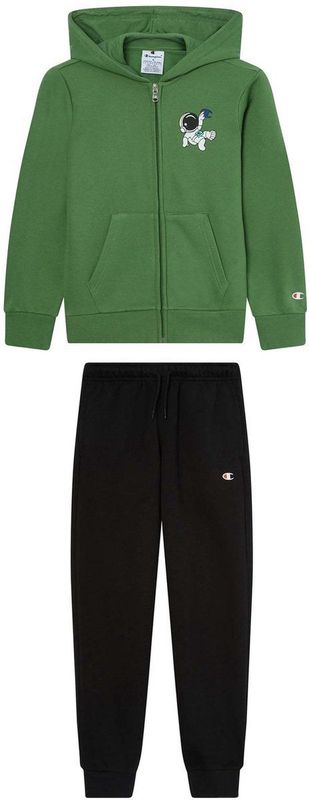 Kampioen - Sweatsuit - Groen en Zwart - Kind - Trainingspak