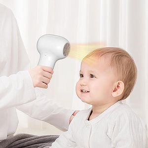 CHIWIN Föhn 65W Draadloos en Oplaadbaar – 5V Veilige Haardroger met 2000mAh Batterij – Lage Geluid Baby Haardroger – Mini Reis Föhn voor Baby’s en Peuters – Wit