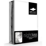 Nightkiss - Topcover - Katoen - 160 x 200 - Wit - BI-inkeping enkel - tot 8 cm matrashoogte