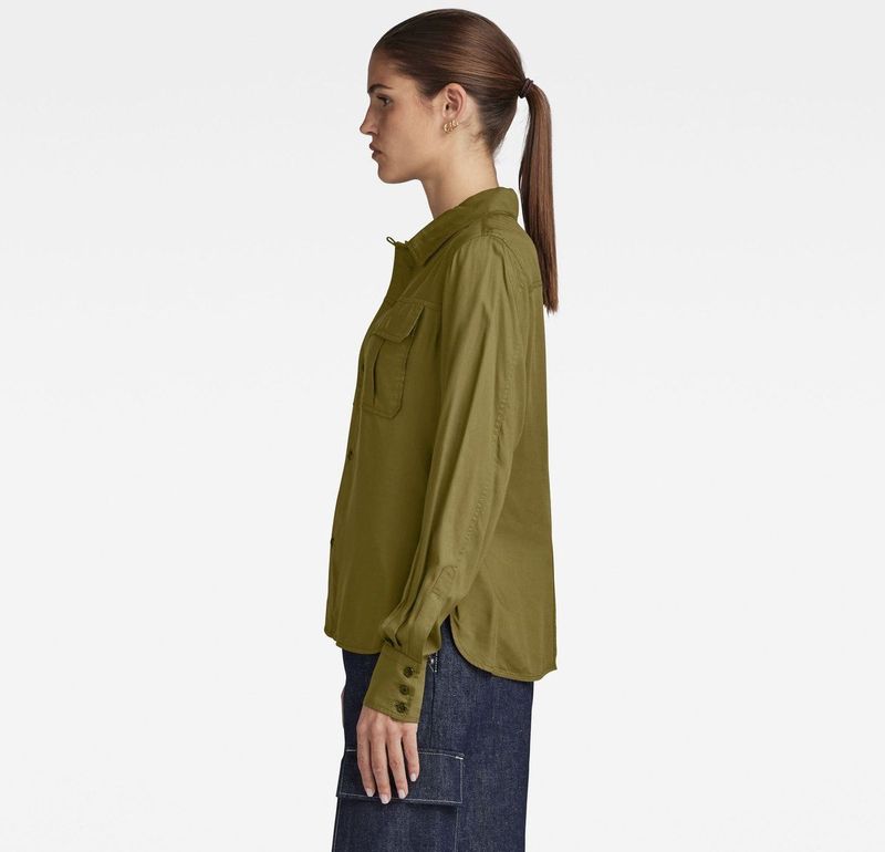 G-Star - Officer - Dameshemd - Lichtgewicht - Lange Mouwen