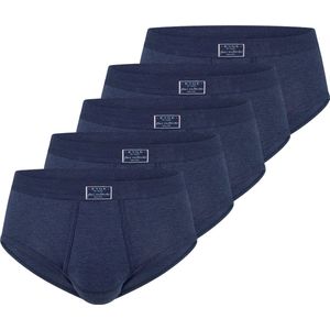 ESGE Heren Slip met voorsluiting 5 pack- Fijnrib Jeans