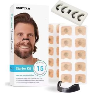 Magnetische Neusstrips - Magnetische Neusspreider - Neusspreider - Anti Snurk Neusspreider - Anti Snurk - Neusstrip