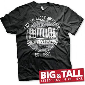 BACK TO THE FUTURE - T-Shirt Big & Tall - Save The Clock Tower (3XL)