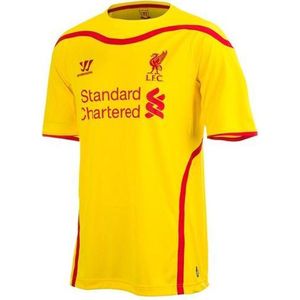 Warrior Liverpool FC voetbalshirt Uitshirt 14/15  maat 158