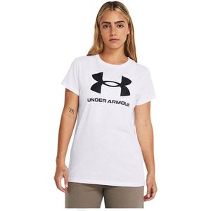 Under Armour - Ua Rival Logo Ss - T-shirt - Wit