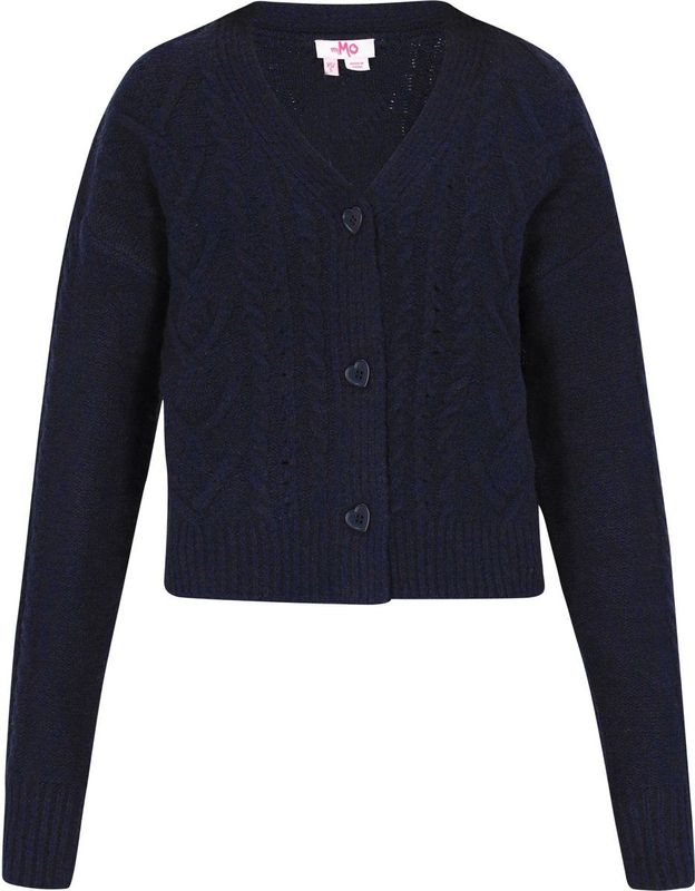 myMo - Vest - Hartvormige Halslijn - Losse Pasvorm - Ruitjespatroon