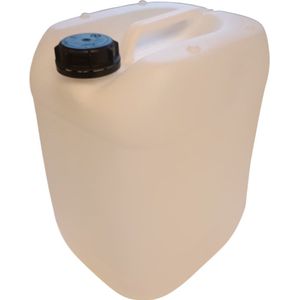 Ferrarium Jerrycan 20 Liter + Dop - Watervoorraad voor noodsituaties - water preppen - benzine jerrycan - brandstof jerrycan - wateropslag - noodsituatie jerrycan - stevige jerrycan - noodpakket - survival