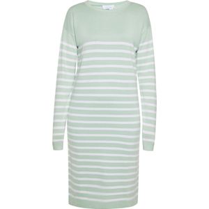 usha - Jerseyjurk - Gestreept - Midi - Lange Mouwen