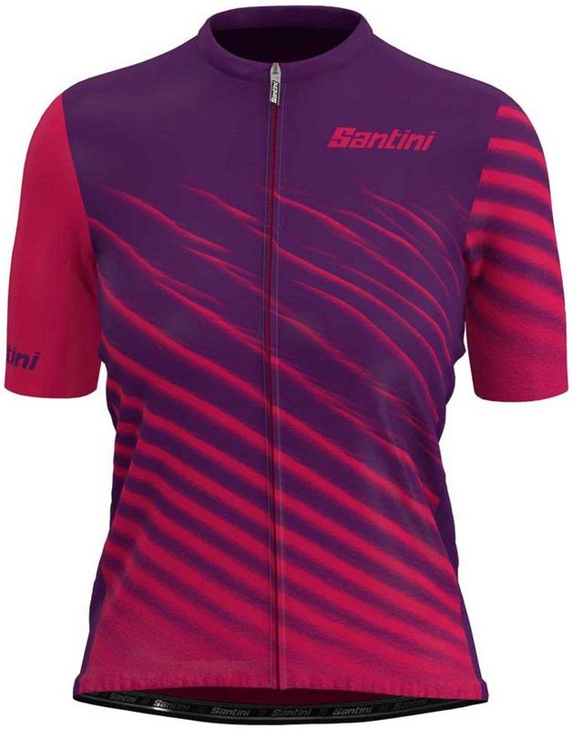 Santini - Astro - Korte Mouw Wielertrui - Paars - Dames
