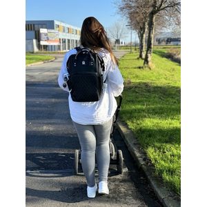 Dooky Diaper Backpack Large Black