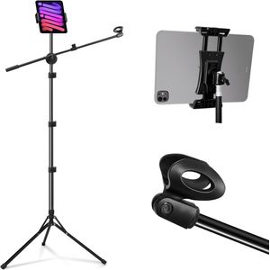 Verstelbare Vloermicrofoonstandaard - Geschikt voor Optredens en Opnames