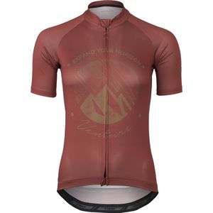 Fietsshirt AGU Women Gravel Short Sleeve Venture Cinnabar