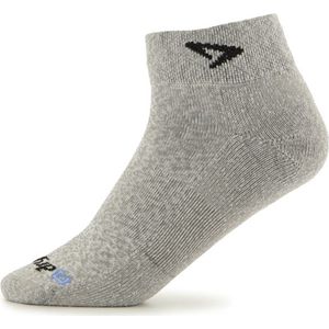 Drymax | Lite Trail Running | Mini Crew | Trailsokken | Unisex | Heathered Gray | 38-40.5 -