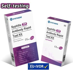 Syphilis Antilichaam zelftest - Vingerprik bloed - Uitslag in 10 minuten