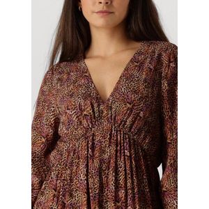 Ydence Dress Michelle Jurken Dames - Kleedje - Rok - Jurk - Bruin - Maat S