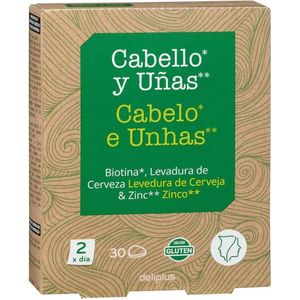 30 HAAR EN NAGELTABLETTEN, BIOTICA*, BIERGIST EN ZINK. Ze stoppen plotseling haaruitval en VERSTERKEN JE HAAR.