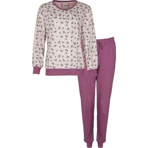 Tenderness Dames Pyjama - 100% Gekamde Katoen - Roze - Maat L