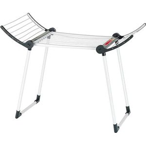 Droogrek - Inklapbaar wasrek voor binnen en buiten - Staand droogrek met vleugels - Ruimtebesparend en lichtgewicht - Voor kleine en grote wasjes - Perfect voor appartementen, balkon en studentenkamer - Snel opvouwbaar - Wasdroogrek voor huishoudelij