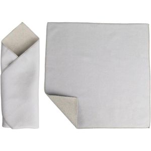 Beschermfolie voor make-uptas en cameralens - Magisch zelfklevend - Krasbestendig - Cosmetica en reisaccessoires - Grijs - 45 x 45 cm