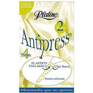 2 paar niet knellende panty kniekousen 15 den III-G Duna