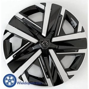 Peugeot - Wieldoppen - Zwart - 16 inch - Origineel set