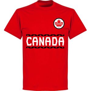 Canada Team T-Shirt - Rood - Kinderen - 104