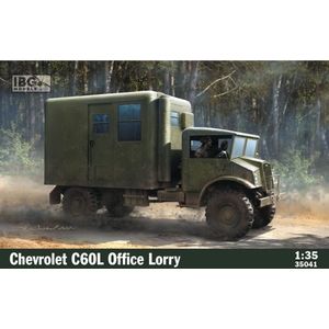 1:35 IBG Models 35041 Chevrolet C60L Office Lorry Plastic Modelbouwpakket