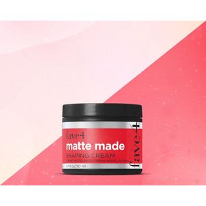 fave4 hair Matte Made Shaping Cream for Men, Lightweight Pomade Finish for Styling, 50ml