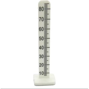 80 Mm Vloer Professionele Witte Plastic Lijm Zelfnivellerende Peg Niveau Pin Voor Cement Floor Niveau Instelling 10 Pack