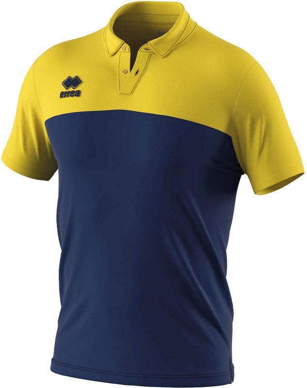 Errea - Bob - Poloshirt - Blauw - 100% Polyester