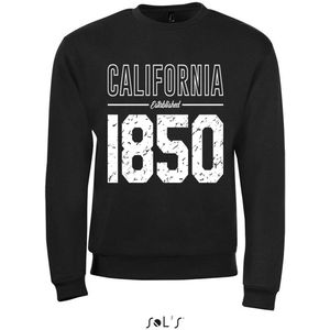 SweatShirt 2-359-30 California1850 - Zwart, xS