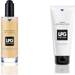 LPG - Endermologie - huidverzorging - anti-cellulite serum + lichaamscontour-crème - combipack - 1x100ml + 1x200 ml