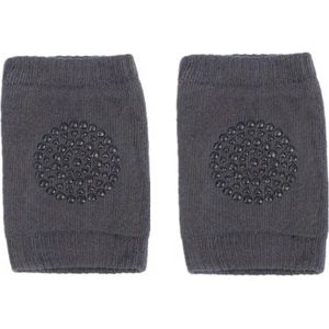 DW4Trading Baby Kniebeschermers Antraciet Grijs - 1 Paar - Anti Slip - One Size