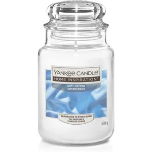 Yankee Candle - Zacht Katoen - Geurkaars - Large