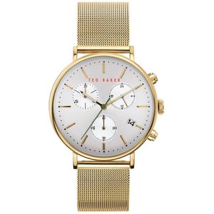 Ted Baker Ted Baker Gents Chronograph Watch Classic Case: 100% Stainless Steel | Armband: 100% Mesh 41 BKPMMF902W0